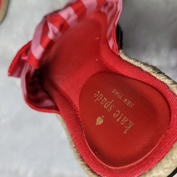Kate Spade Caliana Red Stripped Slip-on Size 7M - Picture 12 of 12